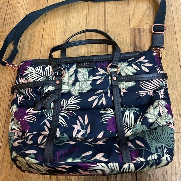RADLEY LONDON Handbags - Radley London floral crossbody bag with handles